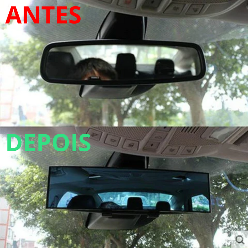 RETROVISOR PANORÂMICO AMPLO | VEJA O INVISÍVEL!