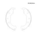 Sapata Freio C/Lona Colada