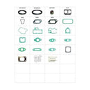 Jg Junta Compl Motor C/Ret S/Anel